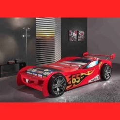 Vipack Lemans Autobed Rood 90 X 200 Cm