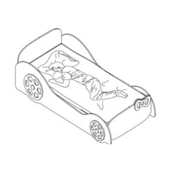 Vipack Love Car Bed Roze 90 X 200 Cm -Kindermeubels Winkel vipack love car bed roze 90 x 200 cm tekening ce58