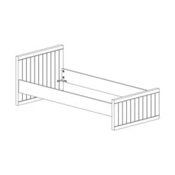 Vipack Robin Bed Wit 120 X 200 Cm -Kindermeubels Winkel vipack robin bed tekening c32b